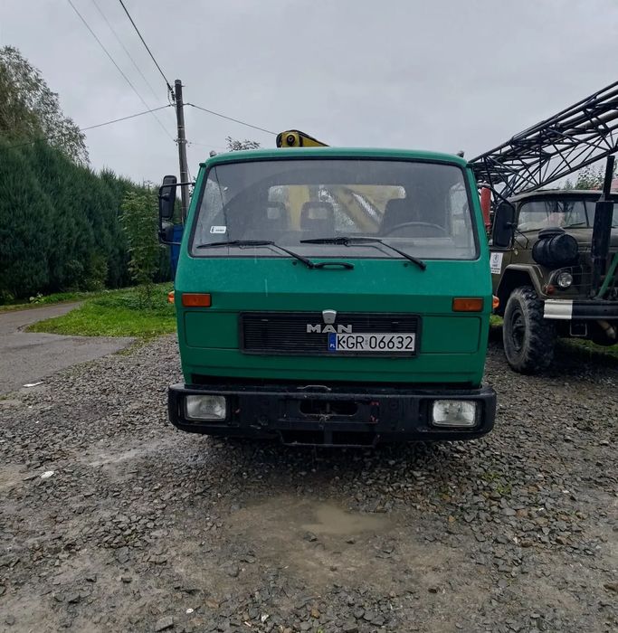 MAN 10.150  Man 10.150 HDS wywrotka blokada mostu pneumatyka