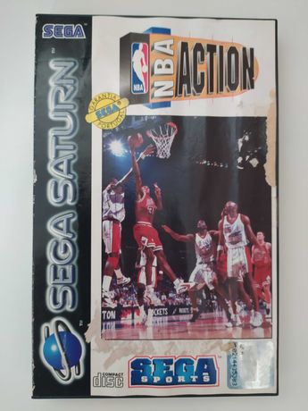Jogo NBA Action (Sega Saturn)