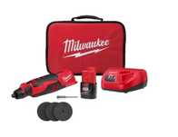 Milwaukee 2525-21 Zestaw M12 narzędzie obrotowe Szlifierka prosta USA