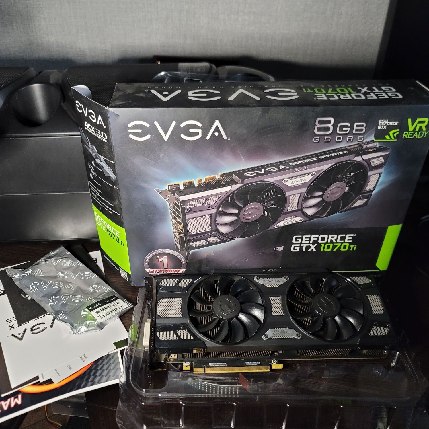 Видеокарта EVGA GeForce GTX 1070ti 8gb