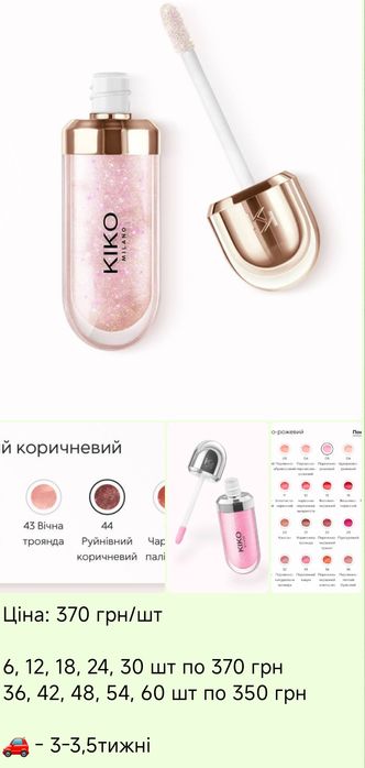 Косметика Кіко під замовлення