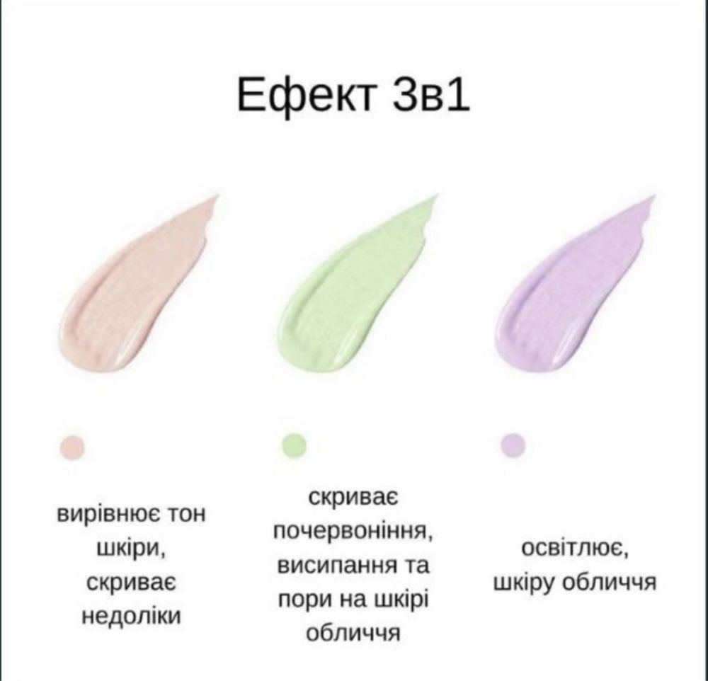 ОПТ База під макіяж 3в1 трьохкольорова Jomtam/Джомтам ОПТ 65 грн. 1 шт