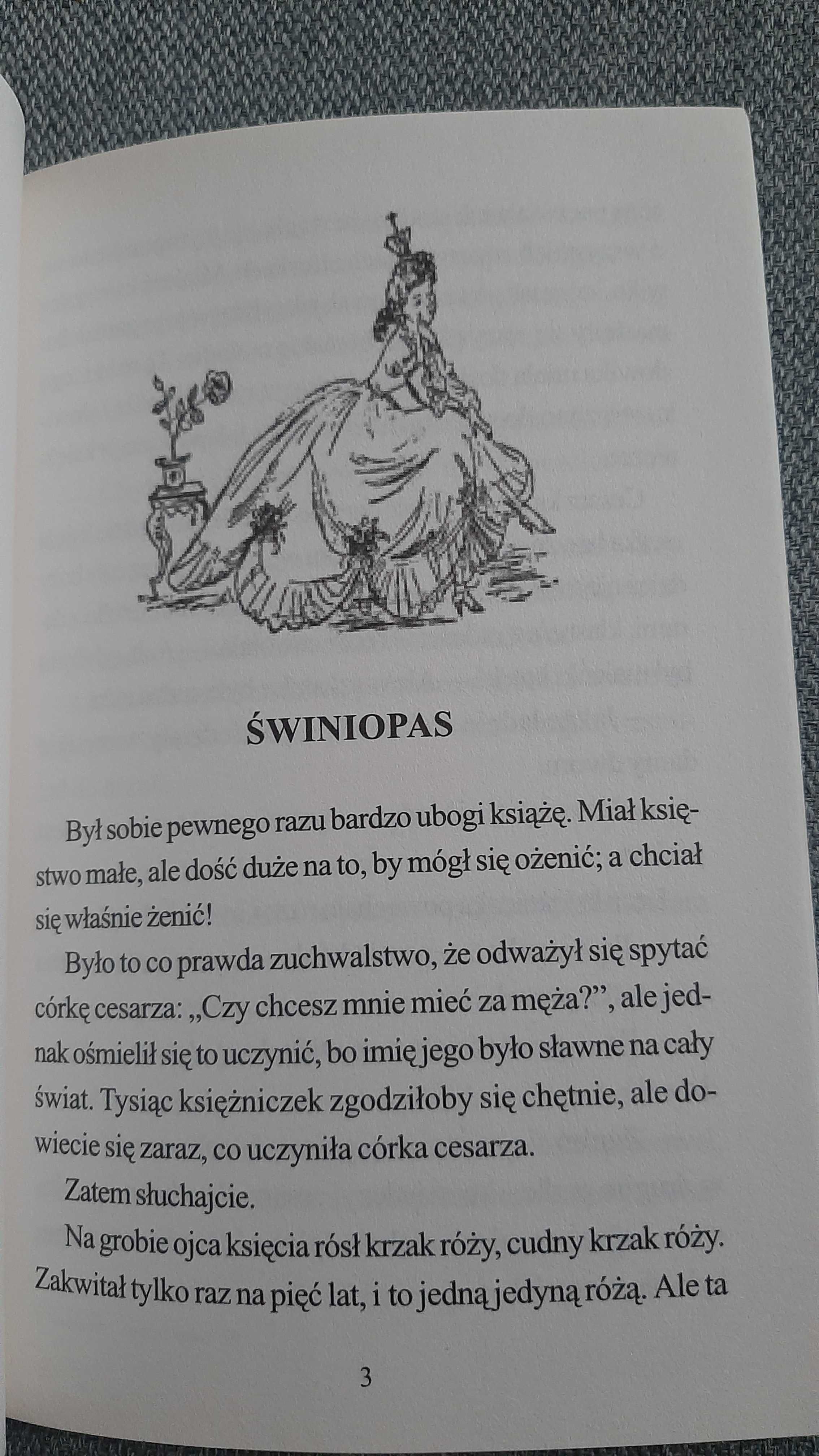 Baśnie Andersen Świniopas Głupi Jasio Stary dom Pasterka kominiarczyk