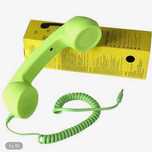 Słuchawka do telefonu retro