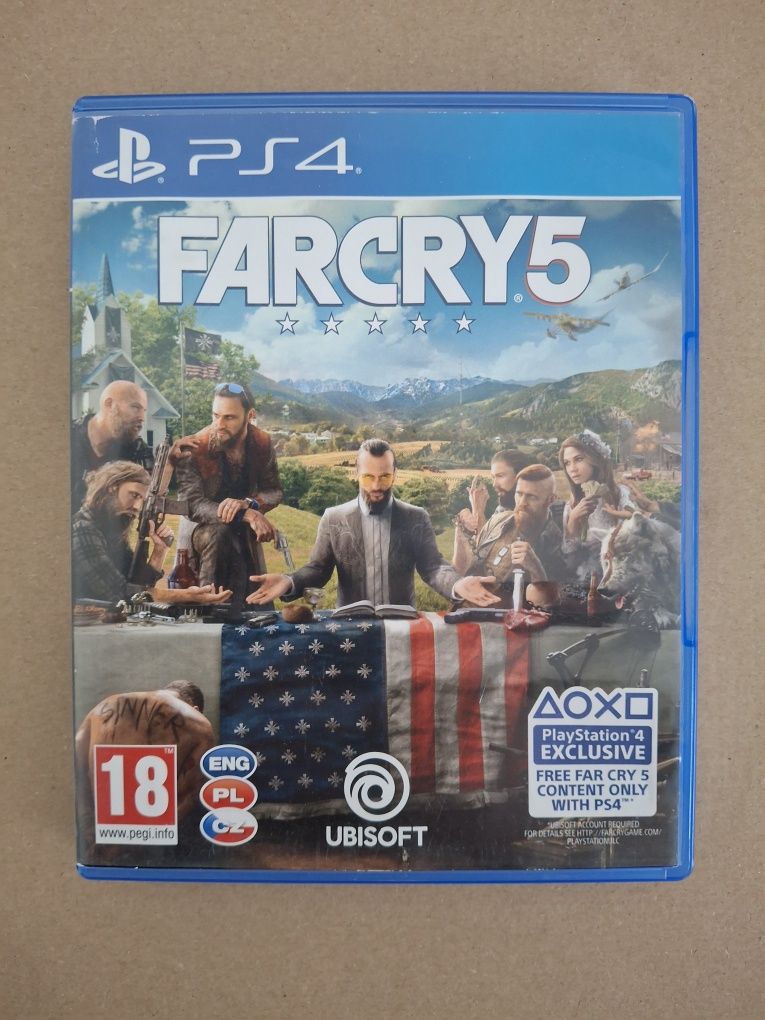 Far Cry 5 PL PS4 PS5 po polsku