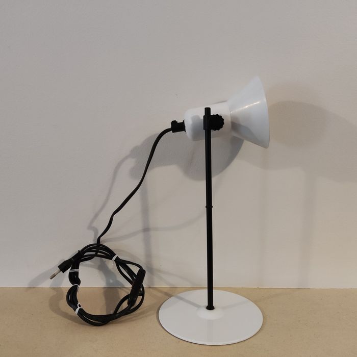 Pequeno candeeiro branco "Veneta Lumi" - Vintage Space Age 70´s