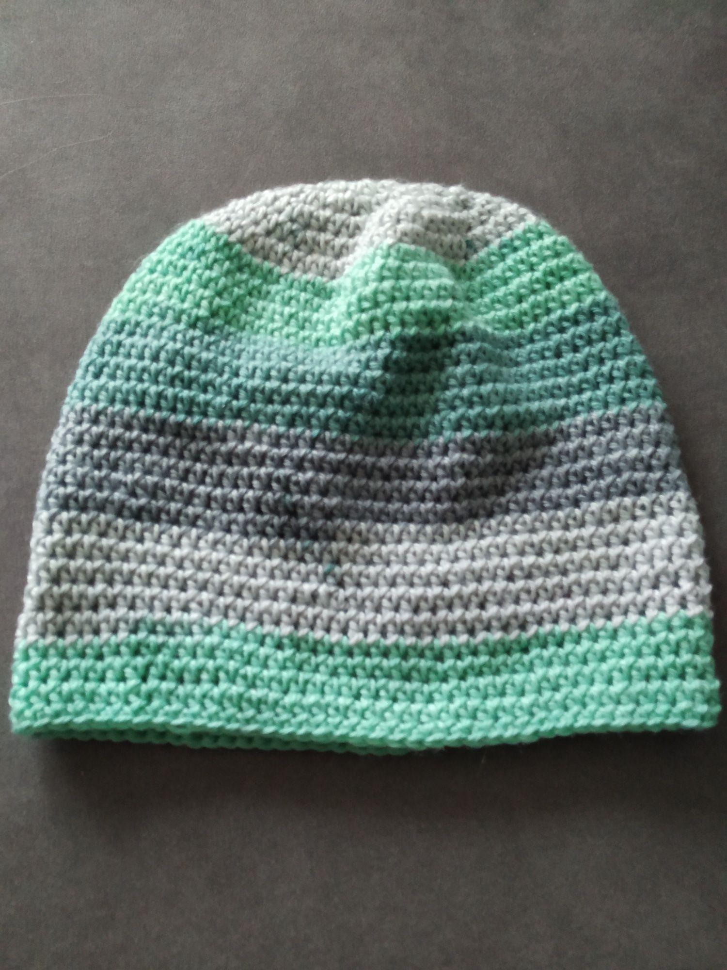 Husta czapka hand made