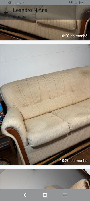 vendo sofá cama um individual só vistol