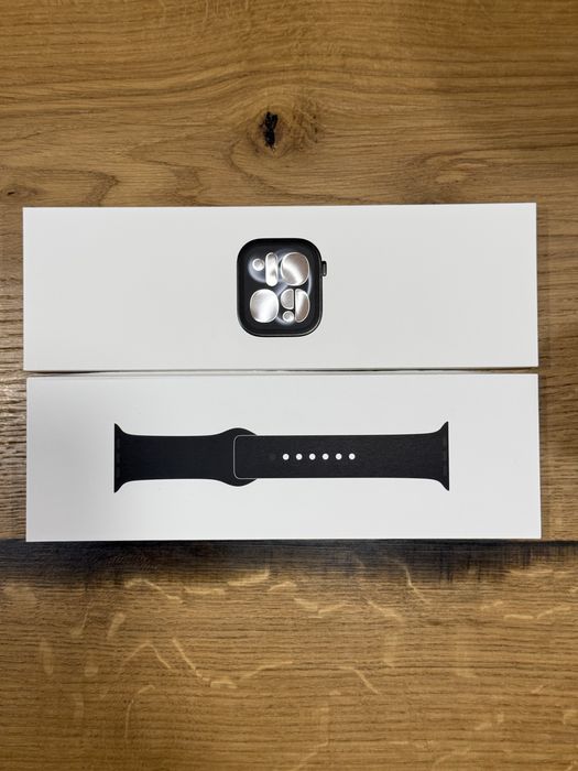 Apple Watch 11 46mm Jet Black AI Black SB S/M GPS