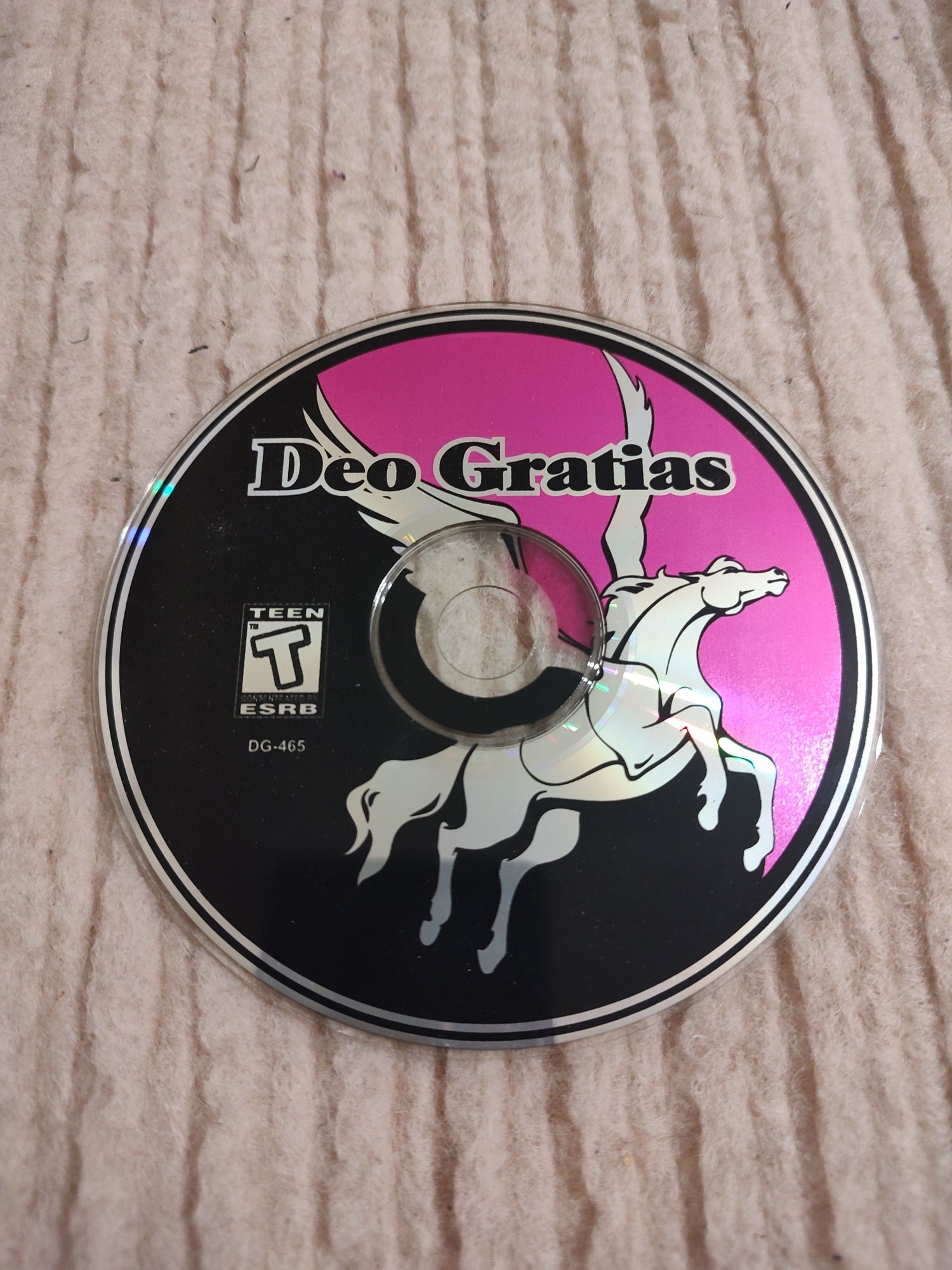"Deo Gratias"  retro gra