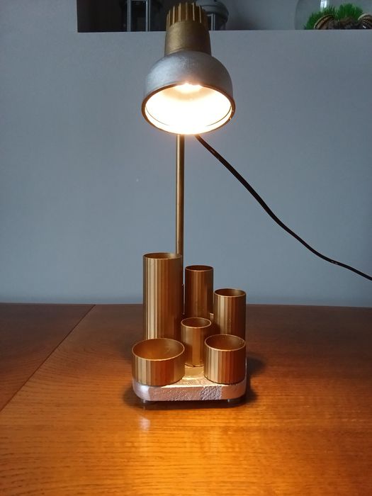 Lampka biurkowa retro
