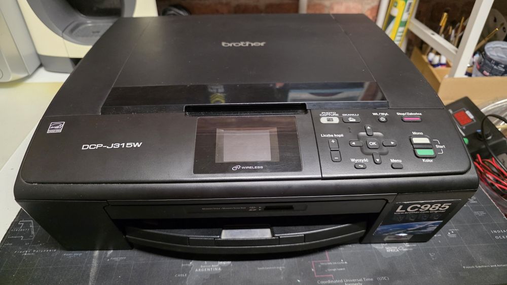 Drukarka brother dcp-j315w uszkodzona Błąd 49
