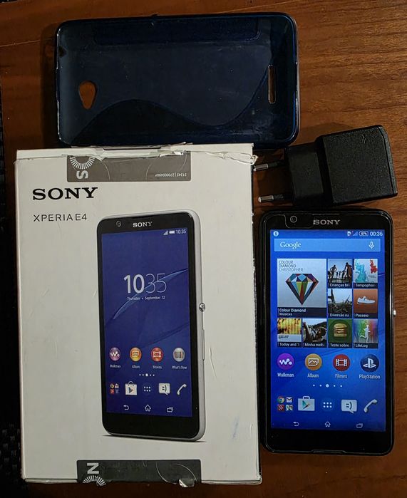 Telemóvel Sony X Peria E4