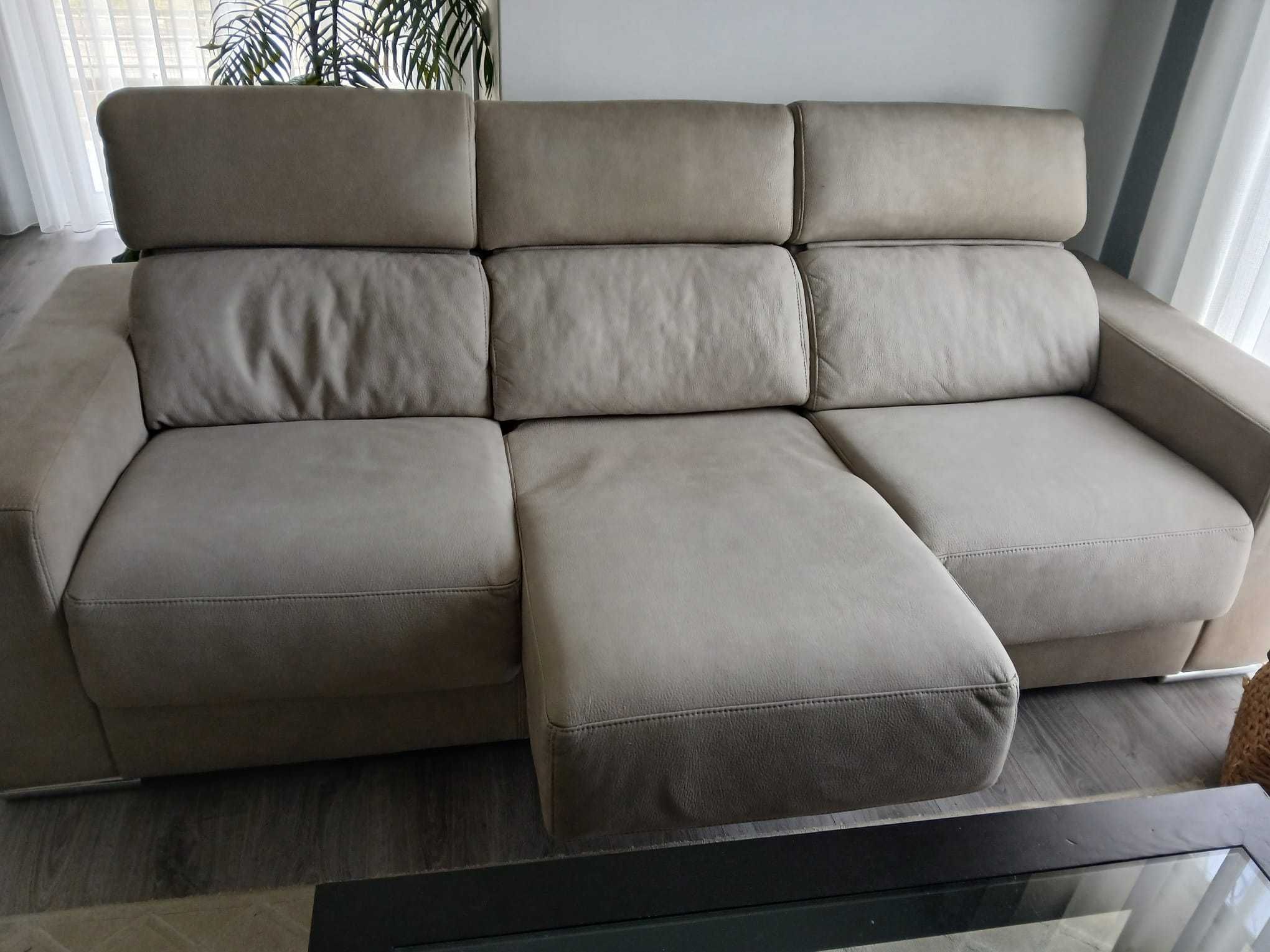 Conjunto Sofás, beige, extensíveis