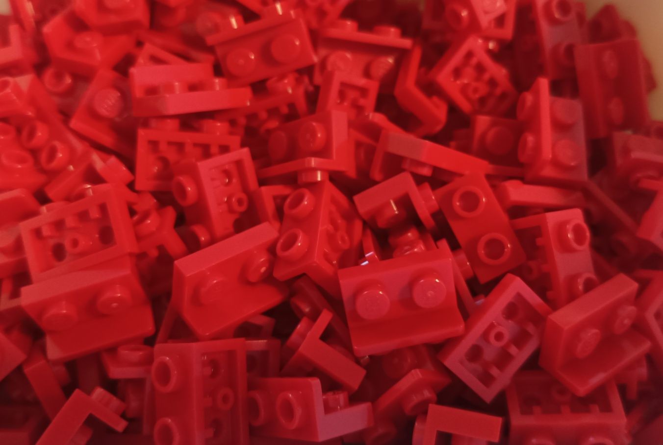 LEGO 99780 Plate płytka łamana 1x2 czerwona 20 szt 5,99 zł