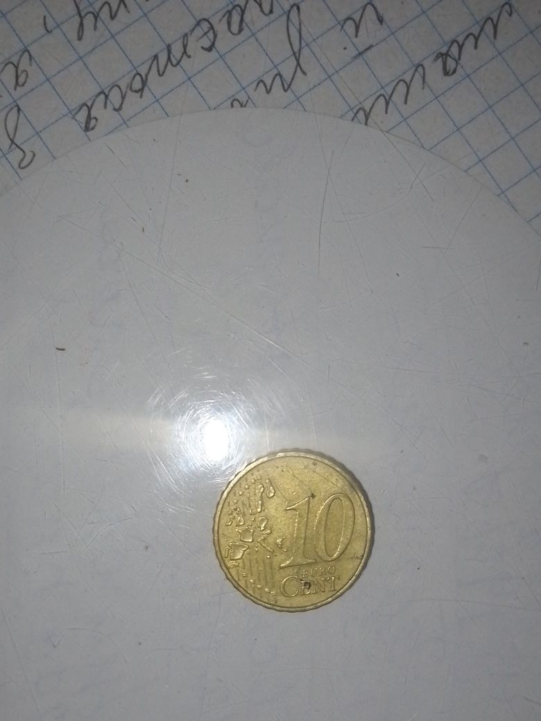 Монети євро цент