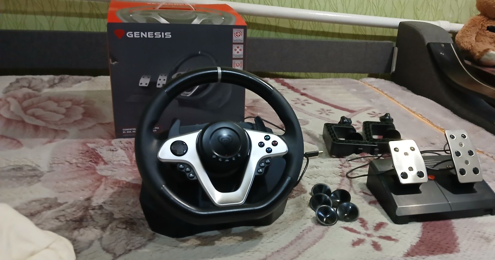 Игровой руль Genesis Seaborg 400