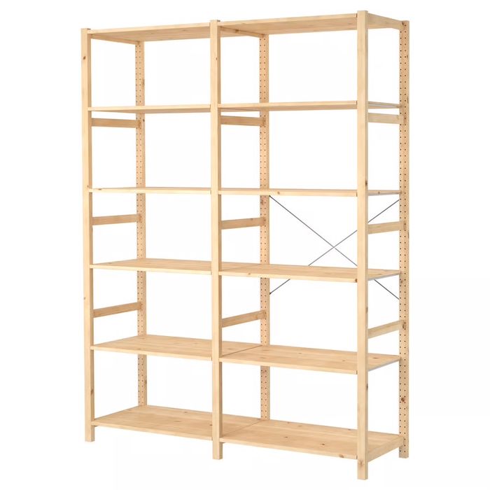 IVAR System składowania regały modułowe ivar ikea 236x83x50cm