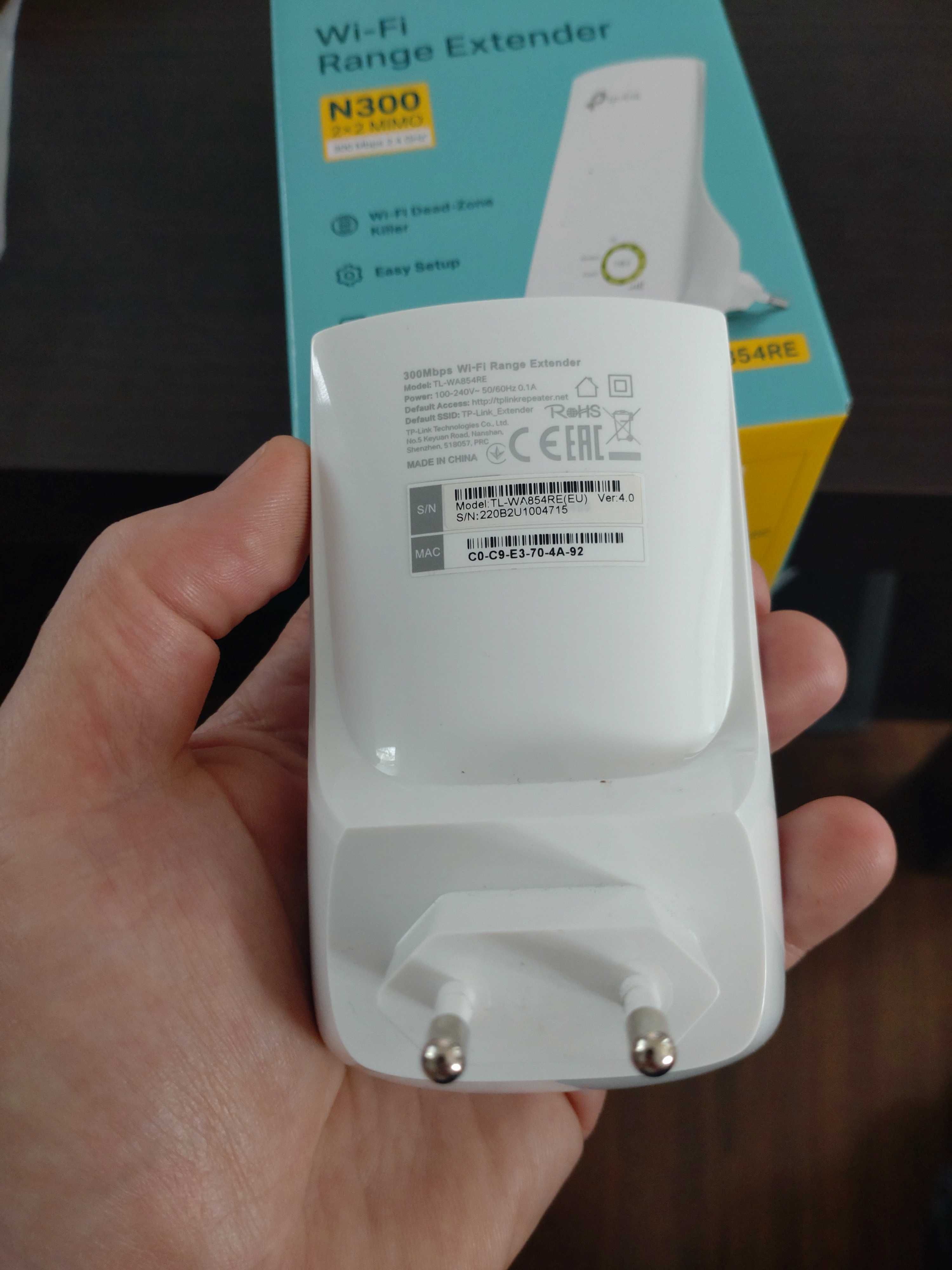 Wzmacniacz sygnału Wifi Repeater TP-Link N300