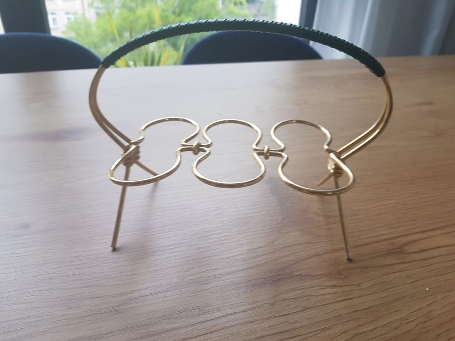 Stojak na kieliszki lub jajka prl zloty