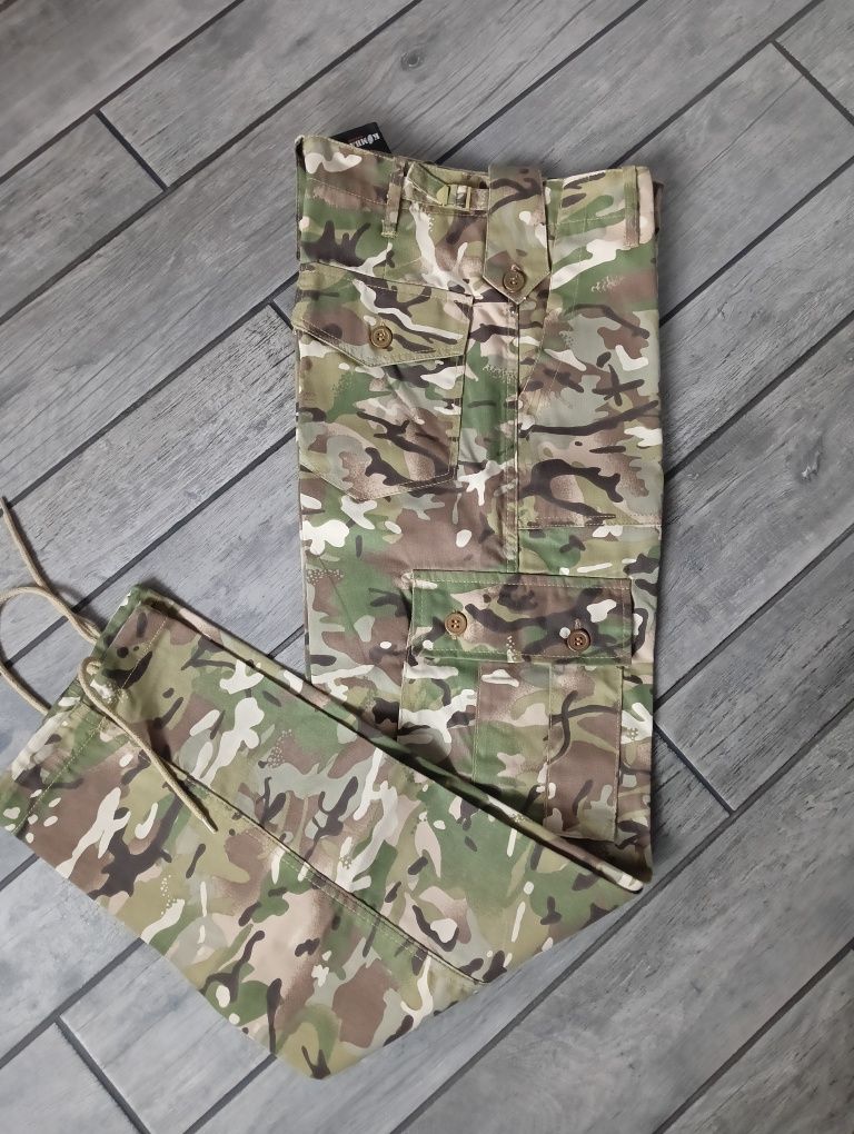 Spodnie moro Kombat, spodnie militarne wojskowe, bojówki, r. M/L