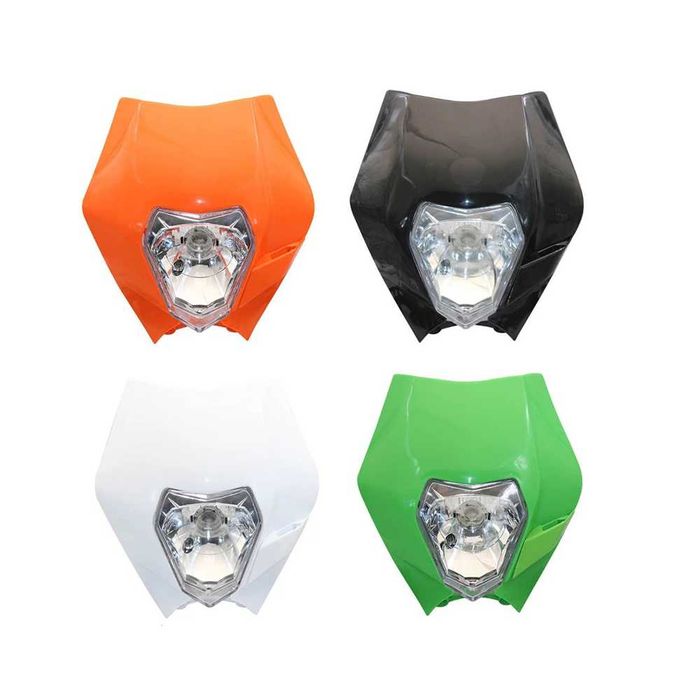 Farol LED Universal para Moto KTM EXC SX XC XCW - Motocross Supermoto