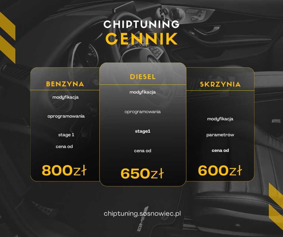 Chiptuning podnoszenie mocy chip tuning