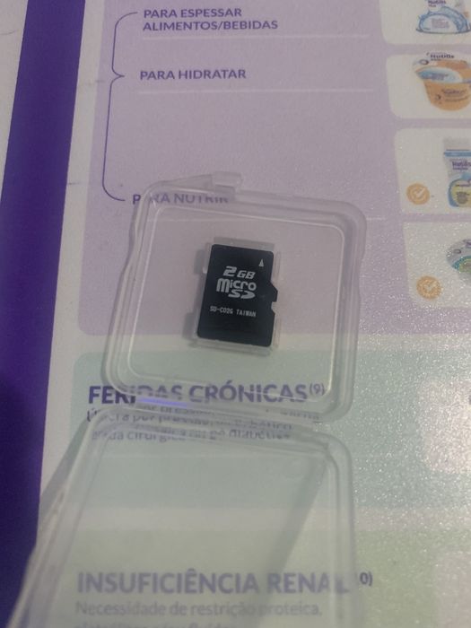 Cartao Micro SD 2GB (Portes Gratis)