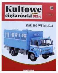 Kultowe Ciężarówki Prl nr 81 Star 200 WT Milicja