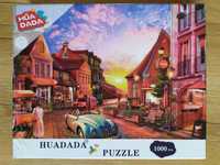 Puzzle Huadada miasto o poranku