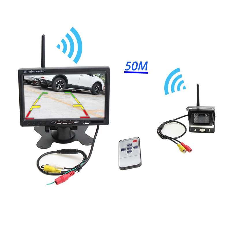 Camera wireless para maquinas industriais autocaravana camião trator