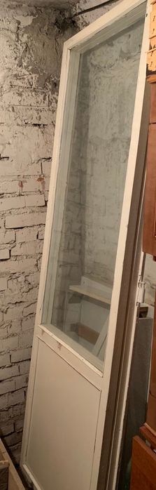 Двері дерев'яні балконні