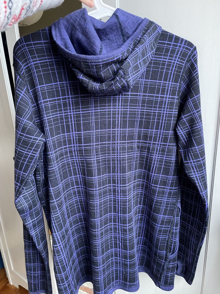 Bluza merino wełna devold XL z kapturem