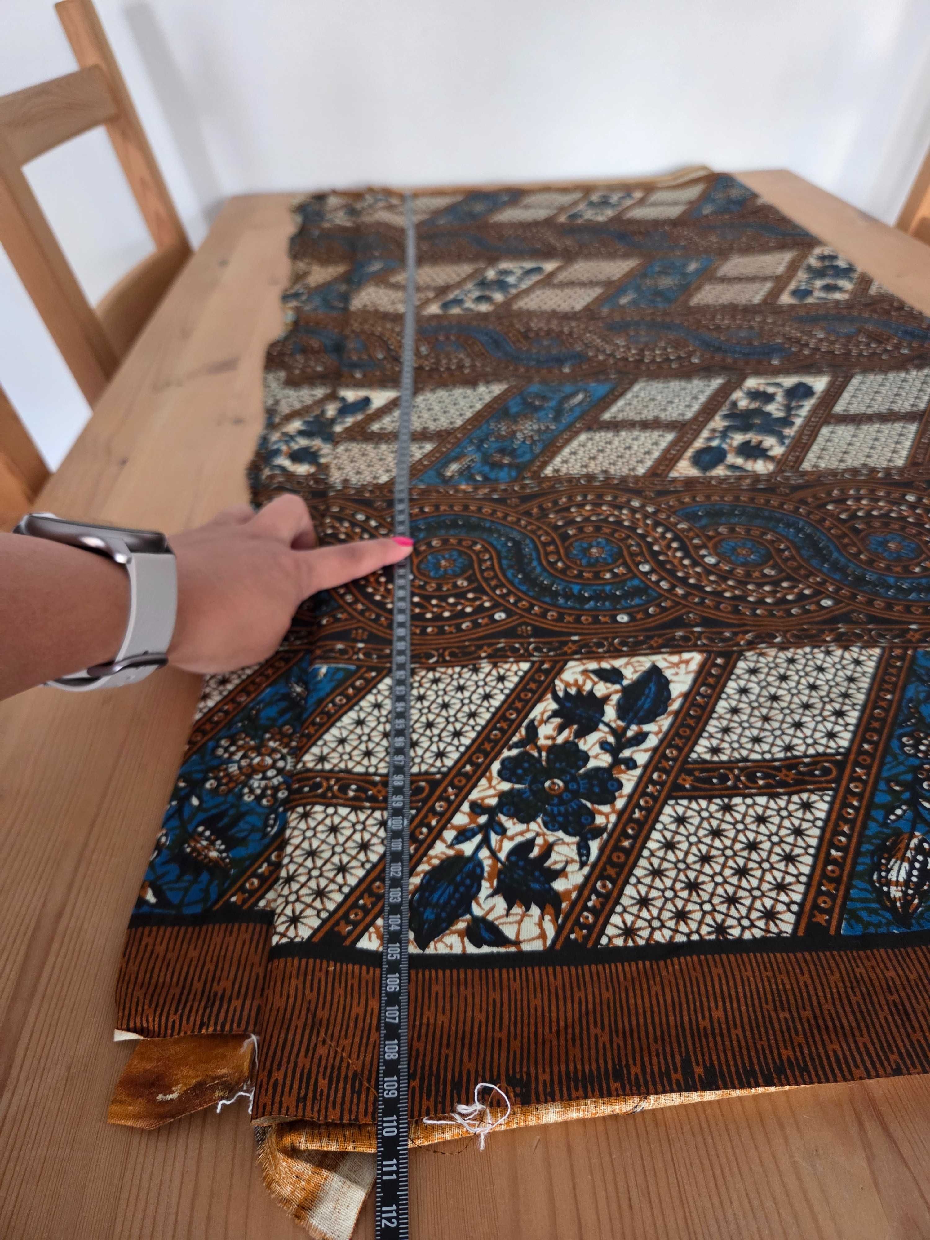 Tecido padrão africano 1,10m x 4m a 4,50m