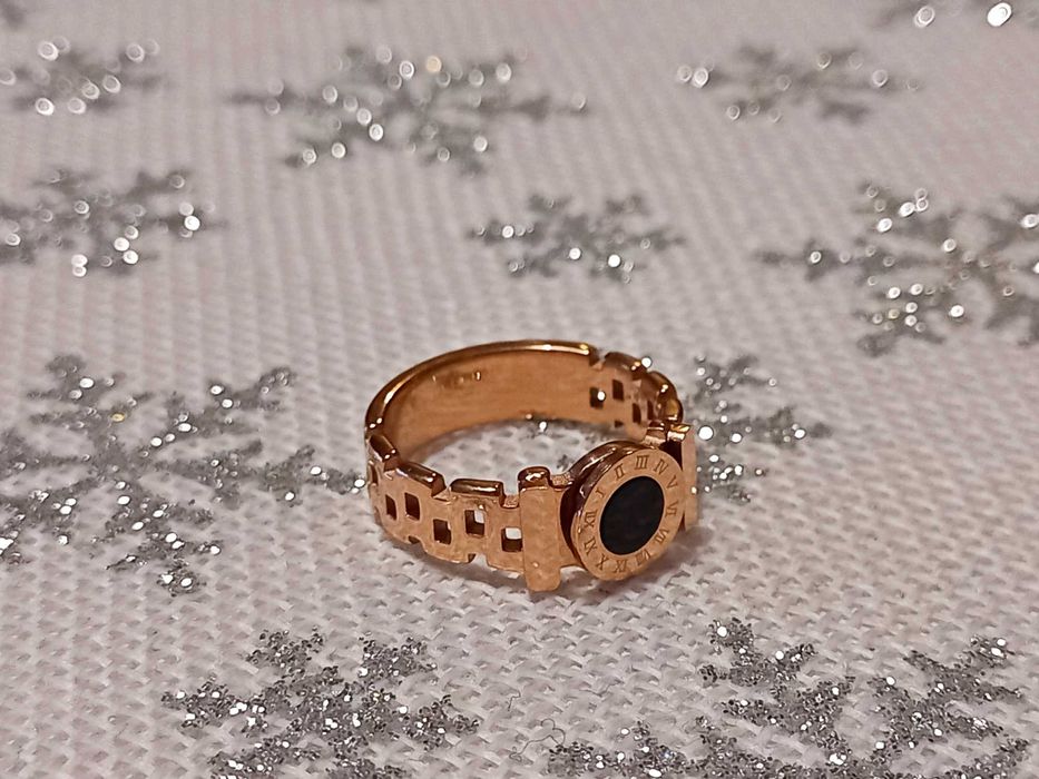 Pierścionek B v l g a r ii różowe złoto r.13 • NOWY • Piękny Prezent