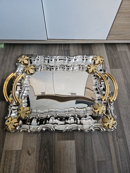 Platerowane Tace do serwowania w Opakowaniu