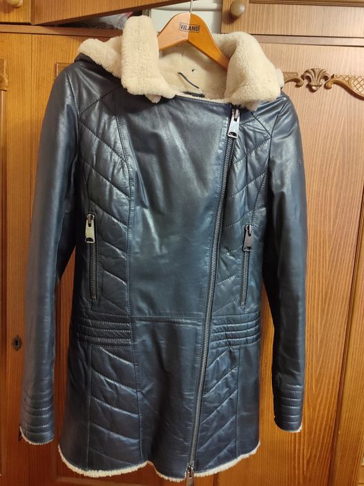 Дубленка натуральная размер 40, xxs