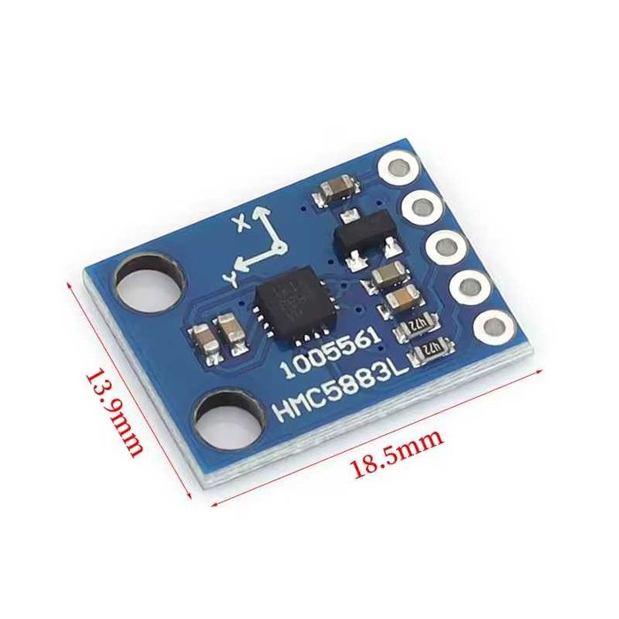 Тривісний магнетометр компас HMC5883L