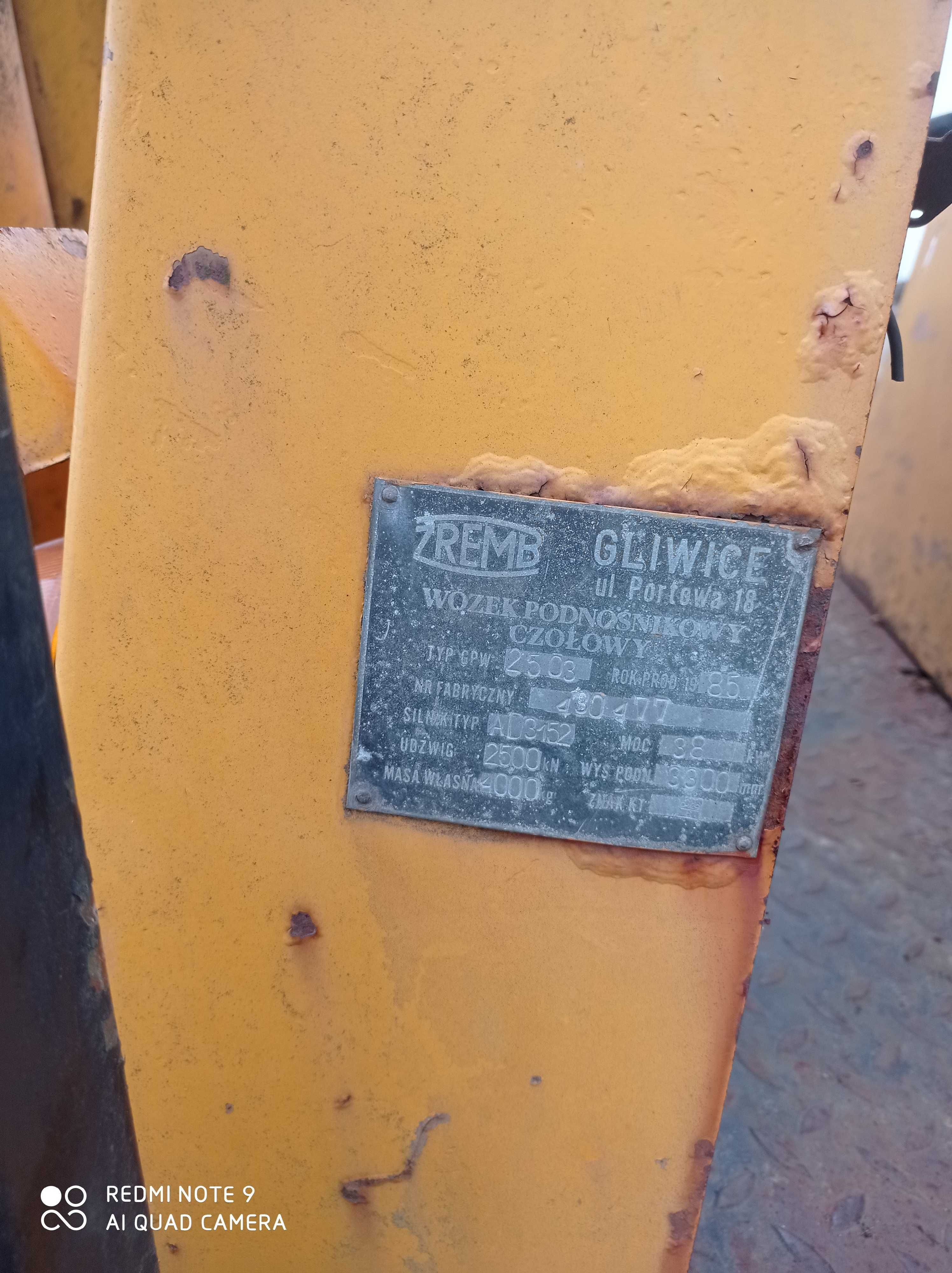 wózek widłowy GPW-3P
