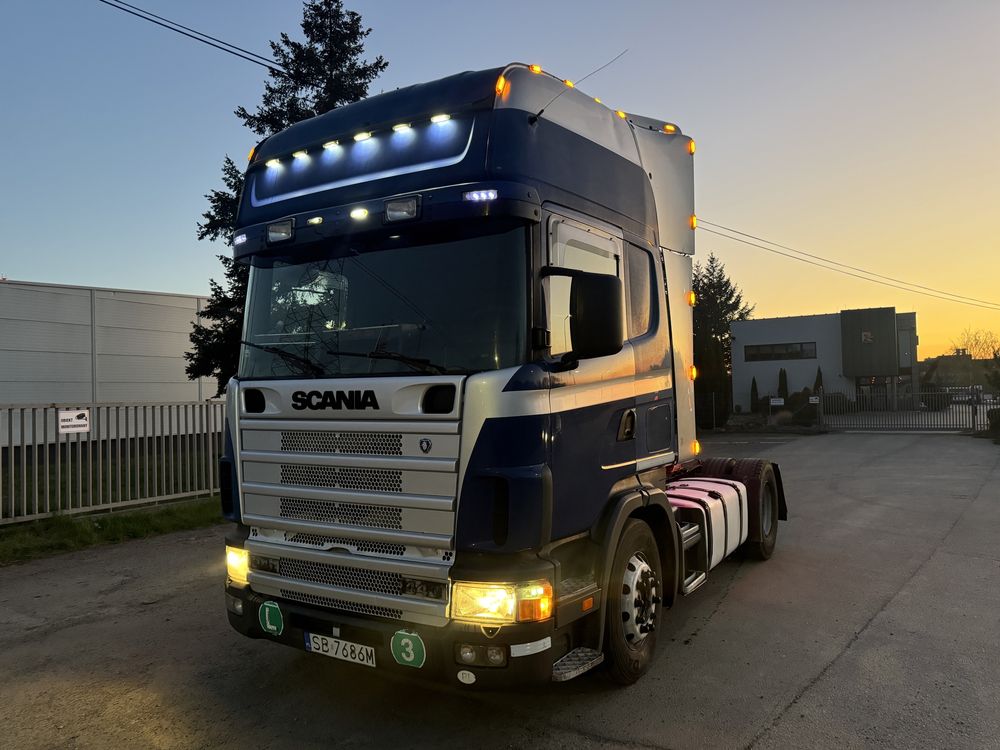 Scania 124L 440 rok 2003 Manual Retarder