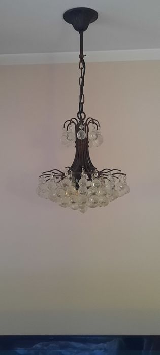 Lampa wisząca almi decor, lampy wiszące almi decor z kryształkami