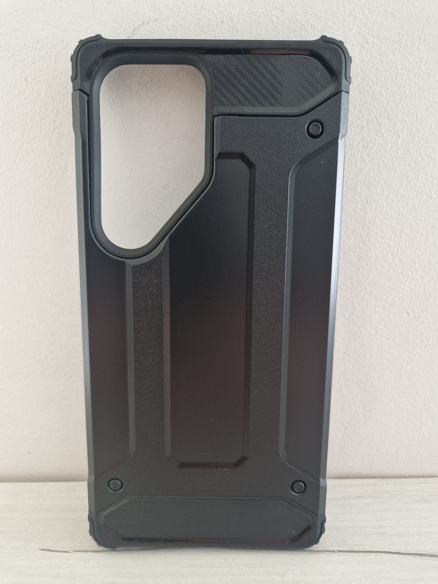 Armor Carbon Case do Samsung Galaxy S25 Ultra Czarny