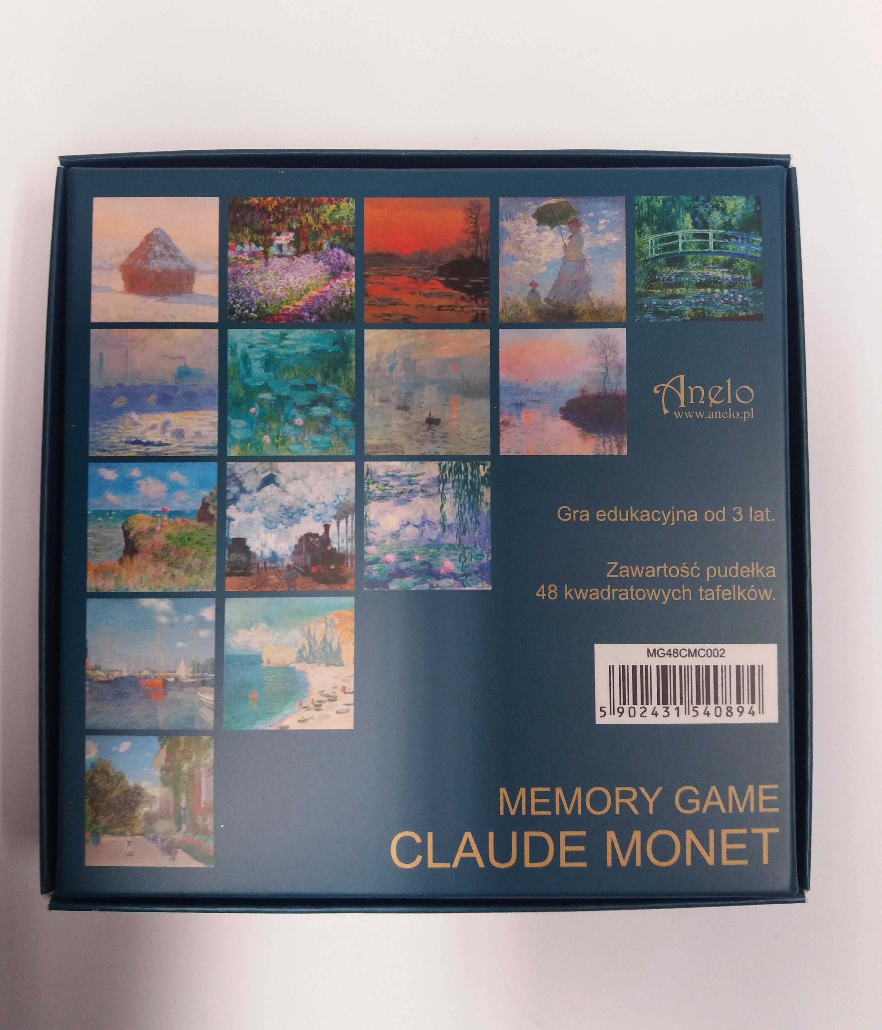 Gra Memory Claude Monet Anelo