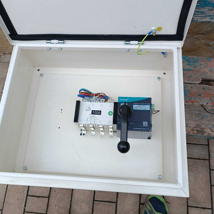 Электрошкаф реверсивный рубильник с мотор-приводом  SUNTREE ATS SQ5