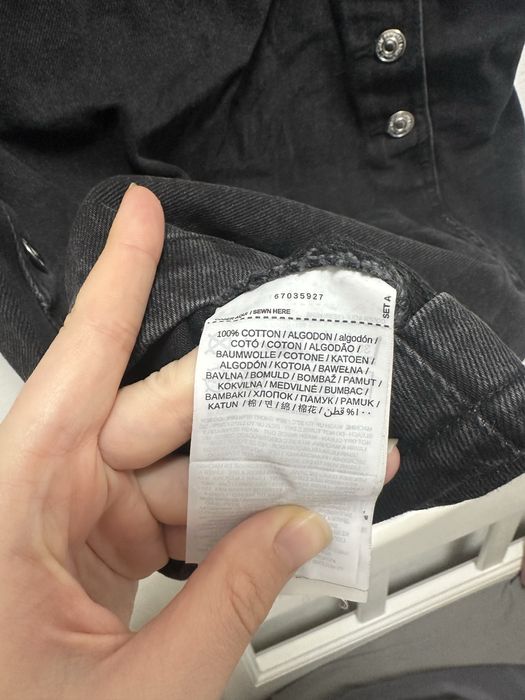 Джинсовий сарафан (сукня-комбінезон) Mango