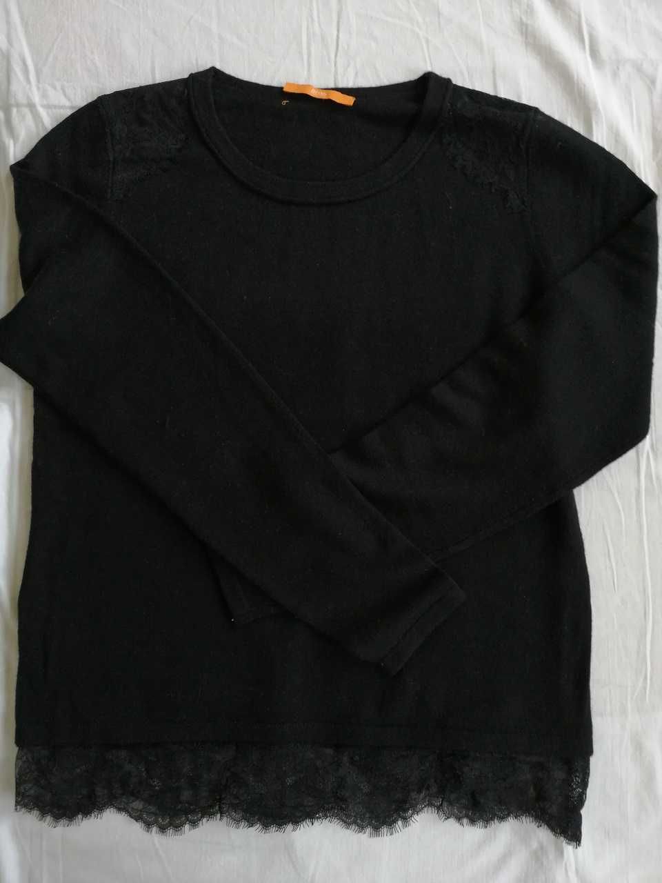 Sweter Hugo Boss Orange wełna kaszmir