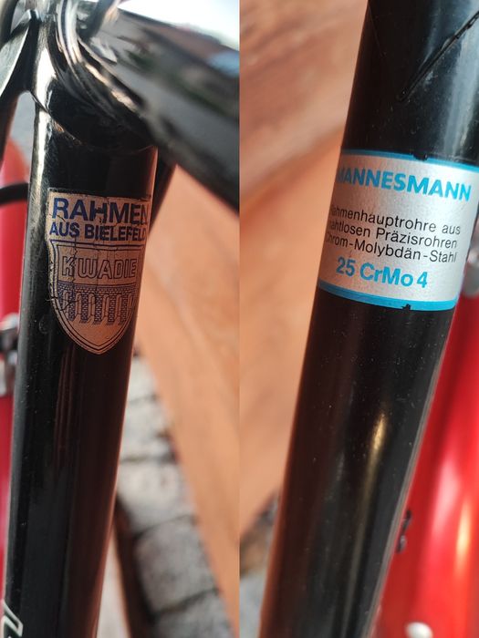 Rama rowerowa trekkin crmo Langenberg Glockner 28" Retro MTB