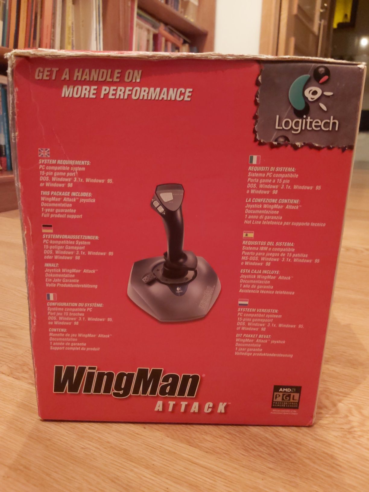 Joystick Wingman Attack Logitech