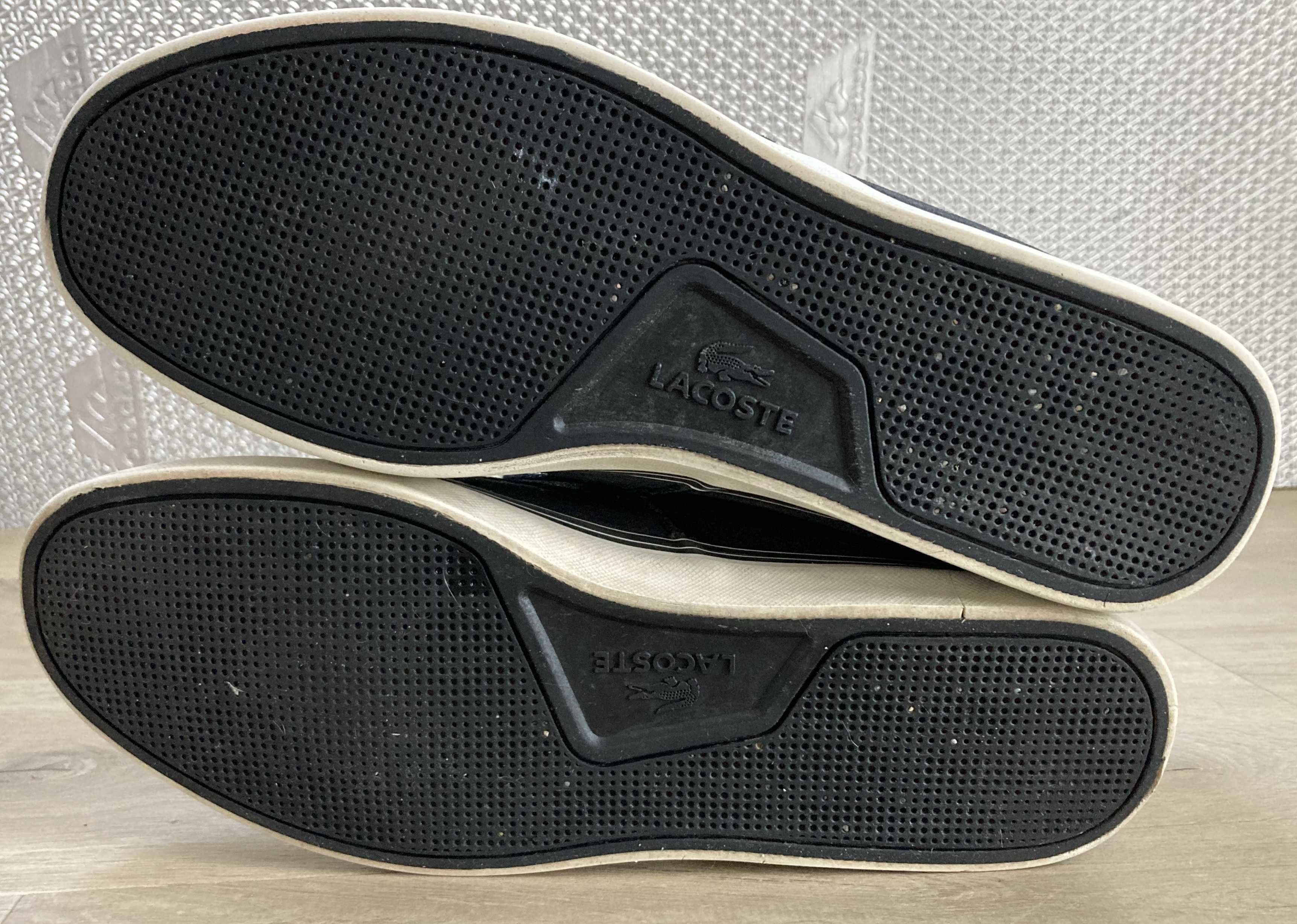 Lacoste Clavel 17 trzewiki - buty męskie, skóra rozm. 44