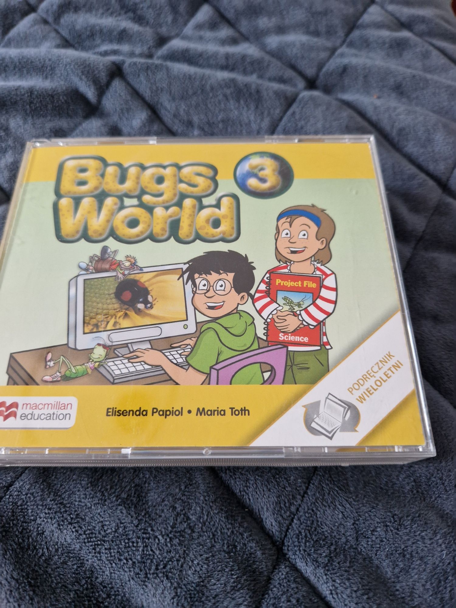 3 płyty do podręcznika bugs world 3